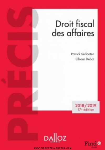 Download DROIT FISCAL DES AFFAIRE PDF or Ebook ePub For Free with Find Popular Books 
