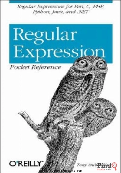 Download Regular Expression Pocket Reference: Regular Expressions For Perl, Ruby, PHP, Python, C, Java And .NET PDF or Ebook ePub For Free with Find Popular Books 