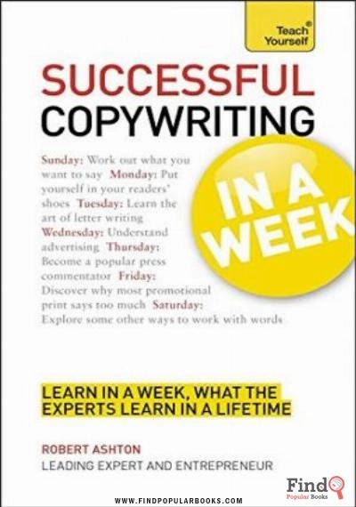 Download Copywriting In A Week: Teach Yourself PDF or Ebook ePub For Free with Find Popular Books 