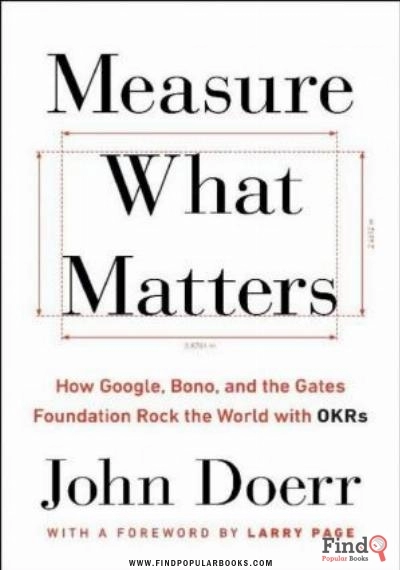 Download Measure What Matters: PDF or Ebook ePub For Free with Find Popular Books 