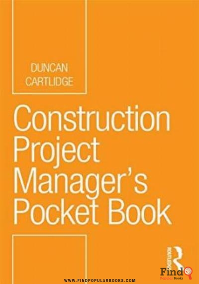 Download Construction Project Manager's Pocket Book PDF or Ebook ePub For Free with Find Popular Books 