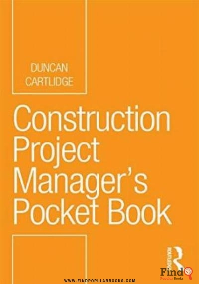 Download Construction Project Manager's Pocket Book PDF or Ebook ePub For Free with Find Popular Books 