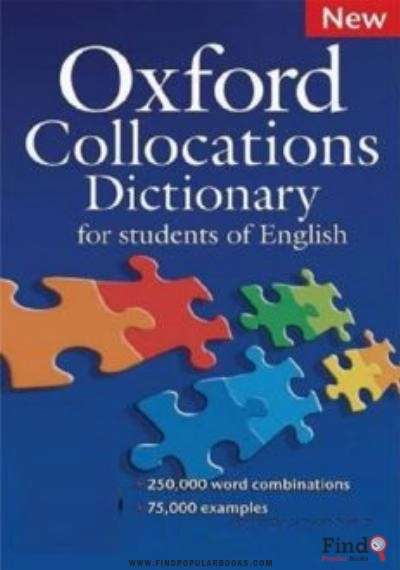 Download Oxford Collocations Dictionary For Students Of English PDF or Ebook ePub For Free with Find Popular Books 