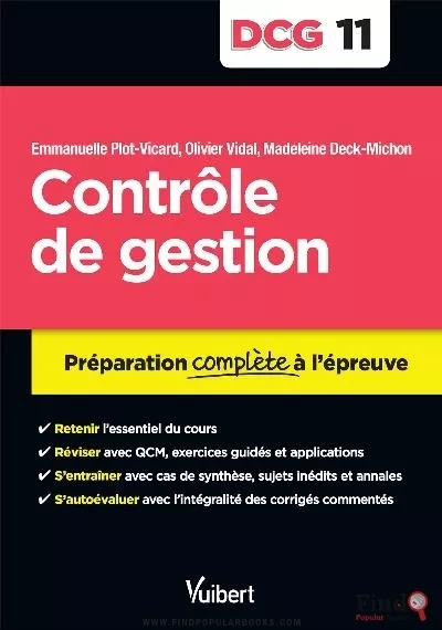 Download Contrôle De Gestion , Préparation Complète à L’épreuve PDF or Ebook ePub For Free with Find Popular Books 