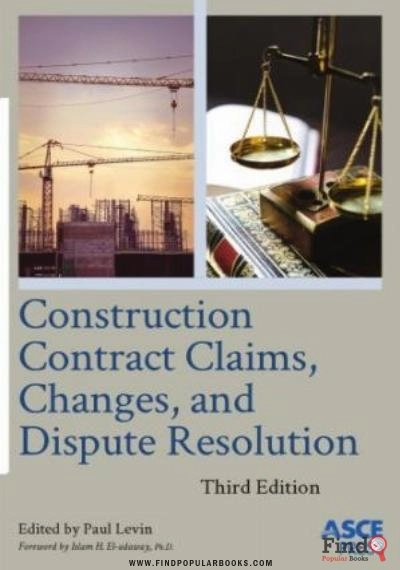 Download Construction Contract Claims, Changes, And Dispute Resolution PDF or Ebook ePub For Free with Find Popular Books 