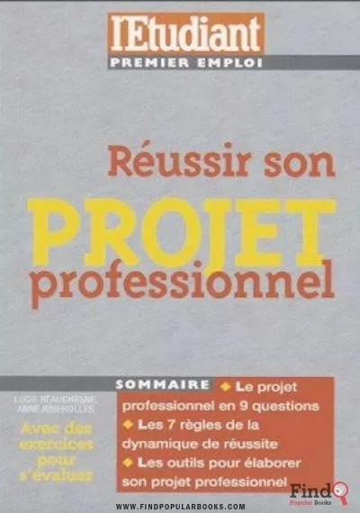 Download Réussir Son Projet Professionnel PDF or Ebook ePub For Free with Find Popular Books 