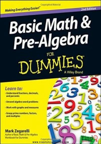 Download Basic Math And Pre Algebra For Dummies PDF or Ebook ePub For Free with Find Popular Books 