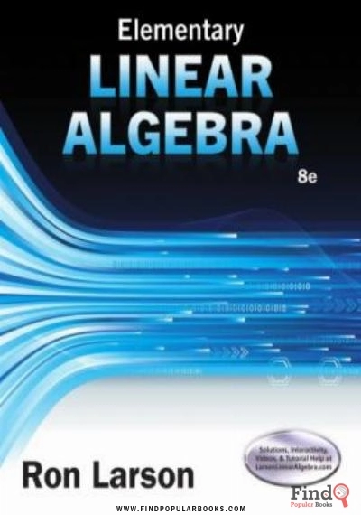Download Elementary Linear Algebra PDF or Ebook ePub For Free with Find Popular Books 