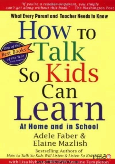 Download How To Talk So Kids Can Learn PDF or Ebook ePub For Free with Find Popular Books 