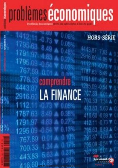 Download Problèmes économiques   Comprendre La Finance PDF or Ebook ePub For Free with Find Popular Books 