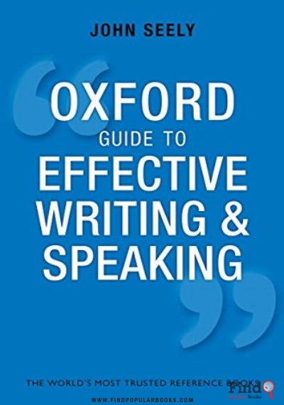 Download The Oxford Guide To Effective Writing And Speaking PDF or Ebook ePub For Free with Find Popular Books 