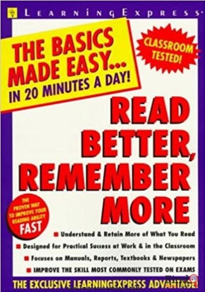 Download Read Better, Remember More PDF or Ebook ePub For Free with Find Popular Books 