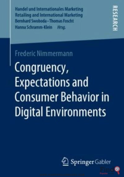 Download Congruency, Expectations And Consumer Behavior In Digital Environments PDF or Ebook ePub For Free with Find Popular Books 