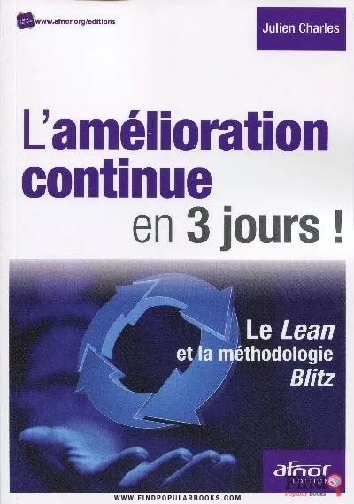Download L'amélioration Continue En 3 Jours ! PDF or Ebook ePub For Free with Find Popular Books 