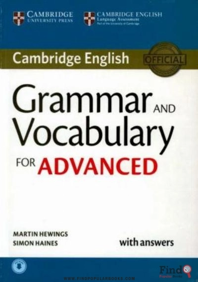 Download Grammar And Vocabulary For Advanced PDF or Ebook ePub For Free with Find Popular Books 