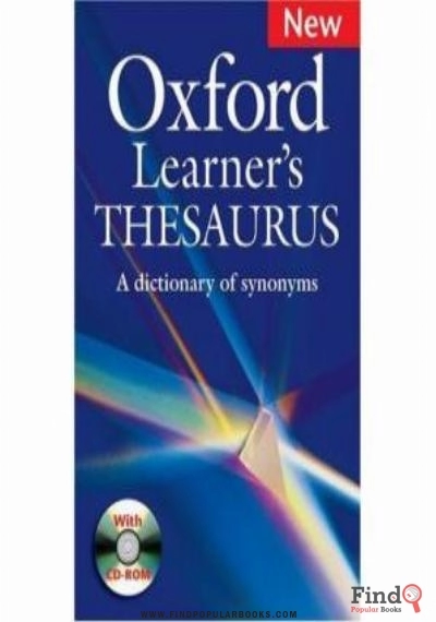 Download The Oxford Thesaurus: An A Z Dictionary Of Synonyms PDF or Ebook ePub For Free with Find Popular Books 