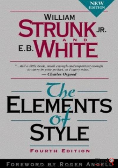 Download The Elements Of Style (4th Edition) PDF or Ebook ePub For Free with Find Popular Books 