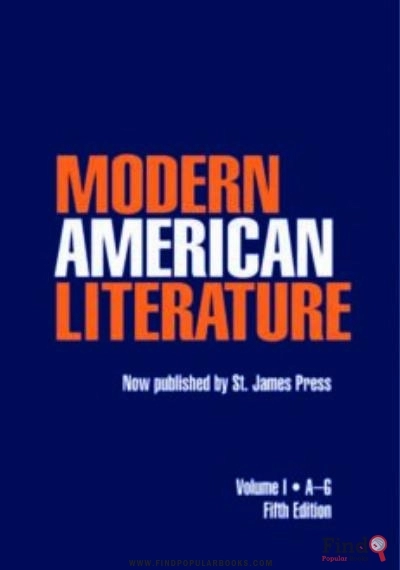Download Modern American Literature Edition 5. (Modern American Literature) PDF or Ebook ePub For Free with Find Popular Books 