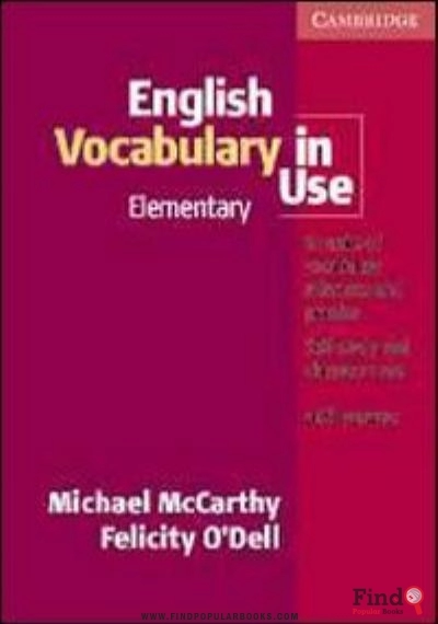 Download English Vocabulary In Use: Elementary, With Answers PDF or Ebook ePub For Free with Find Popular Books 