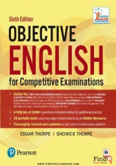 Download Objective English For Competitive Examinations PDF or Ebook ePub For Free with Find Popular Books 