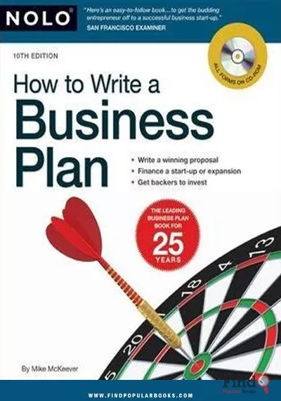Download How To Write A Business Plan PDF or Ebook ePub For Free with Find Popular Books 