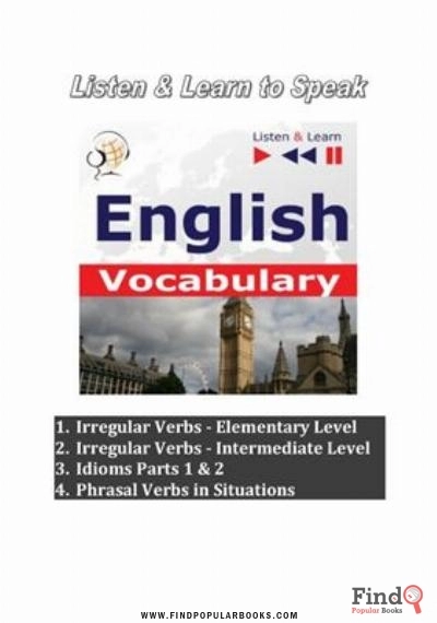 Download Listen & Learn To Speak. English Vocabulary PDF or Ebook ePub For Free with Find Popular Books 