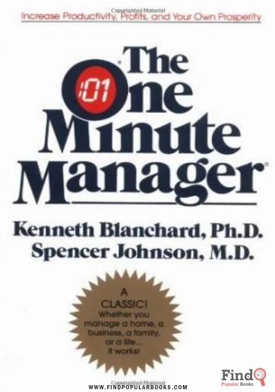 Download The One Minute Manager PDF or Ebook ePub For Free with Find Popular Books 