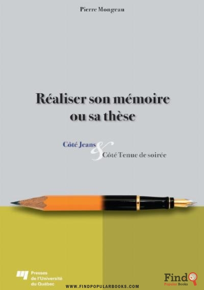 Download Réaliser Son Mémoire Ou Sa Thèse PDF or Ebook ePub For Free with Find Popular Books 