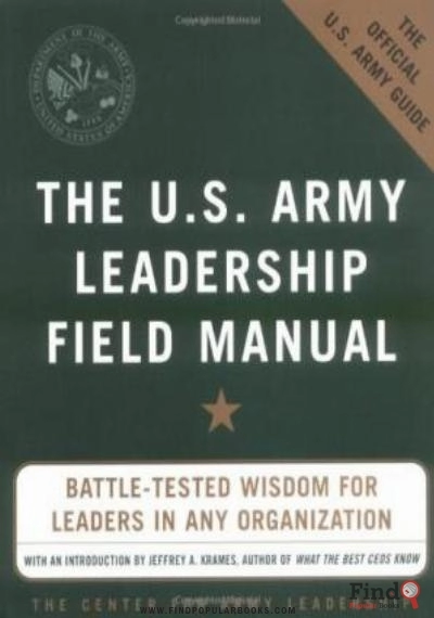 Download The U.S. Army Leadership Field Manual PDF or Ebook ePub For Free with Find Popular Books 