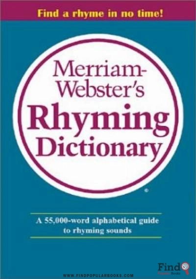 Download Merriam Webster's Rhyming Dictionary PDF or Ebook ePub For Free with Find Popular Books 