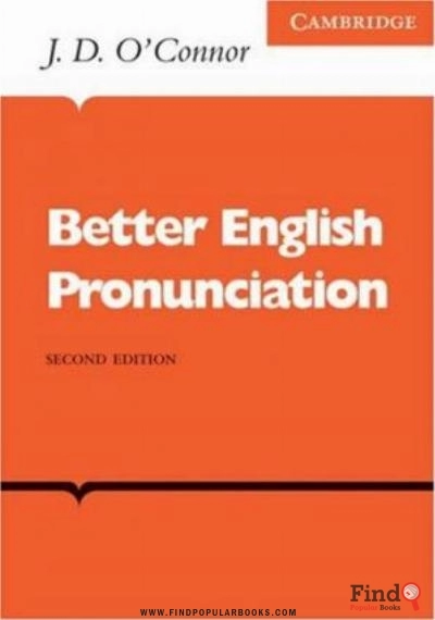 Download Better English Pronunciation (Cambridge English Language Learning) PDF or Ebook ePub For Free with Find Popular Books 