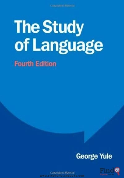 Download The Study Of Language 4th Edition PDF or Ebook ePub For Free with Find Popular Books 