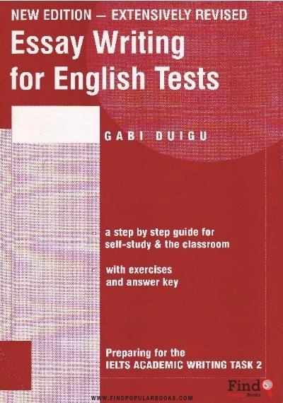 Download Essay Writing For English Tests By Gabi Duigu PDF or Ebook ePub For Free with Find Popular Books 