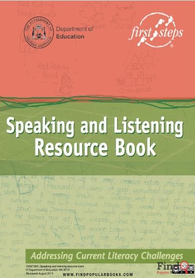 Download Speaking And Listening Resource Book PDF or Ebook ePub For Free with Find Popular Books 