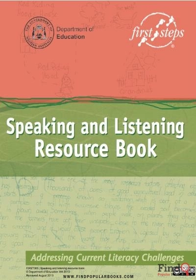 Download Speaking And Listening Resource Book PDF or Ebook ePub For Free with Find Popular Books 
