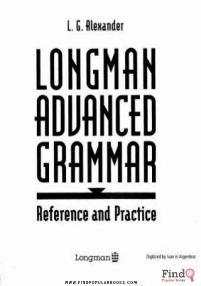 Download Longman Advanced Grammar Practice PDF or Ebook ePub For Free with Find Popular Books 