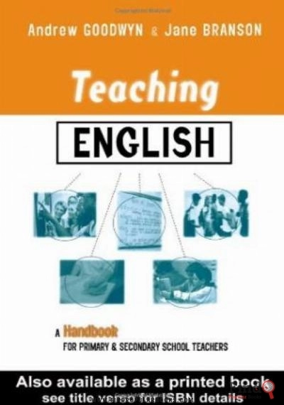 Download Teaching English: A Handbook For Primary And Secondary School Teachers PDF or Ebook ePub For Free with Find Popular Books 