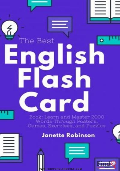 Download The Best English Flash Card Book: Learn And Master 2000 Words Through Posters, Games, Exercises, And Puzzles PDF or Ebook ePub For Free with Find Popular Books 