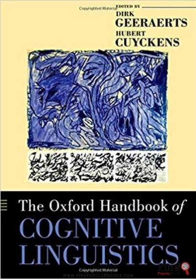 Download The Oxford Handbook Of Cognitive Linguistics PDF or Ebook ePub For Free with Find Popular Books 