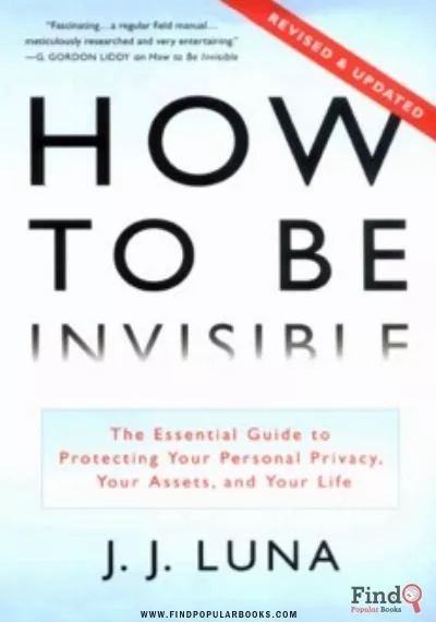 Download How To Be Invisible PDF or Ebook ePub For Free with Find Popular Books 