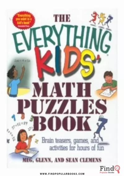 Download The Everything Kids - Math Puzzles Book PDF or Ebook ePub For Free with Find Popular Books 