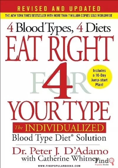 Download Eat Right For Your Type - 4 Blood Types, 4 Diets; The Individualized Diet Solution To Staying Healthy, Living Longer, & Achieving Your Ideal Weight – Penguin-Putnam PDF or Ebook ePub For Free with Find Popular Books 
