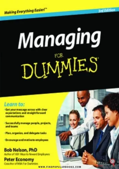 Download Managing For Dummies, 3rd Edition PDF or Ebook ePub For Free with Find Popular Books 