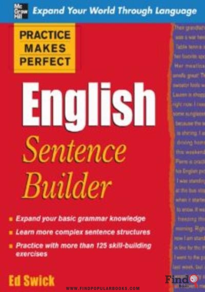 Download Practice Makes Perfect: English Sentence Builder (Practice Makes Perfect Series) PDF or Ebook ePub For Free with Find Popular Books 
