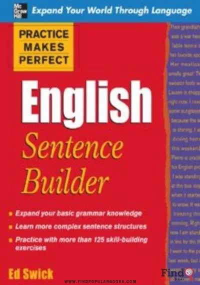 Download Practice Makes Perfect: English Sentence Builder (Practice Makes Perfect Series) PDF or Ebook ePub For Free with Find Popular Books 