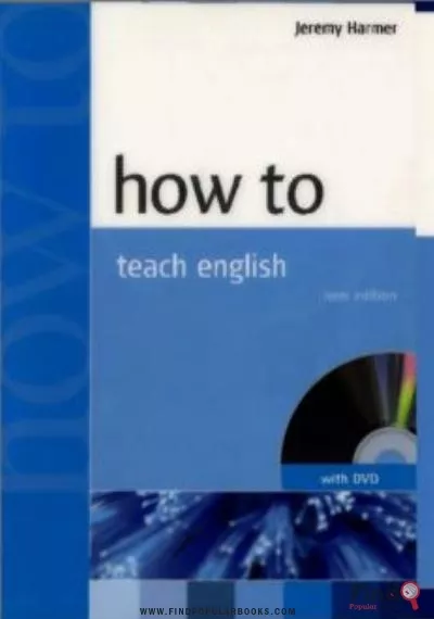 Download How To Teach English PDF or Ebook ePub For Free with Find Popular Books 