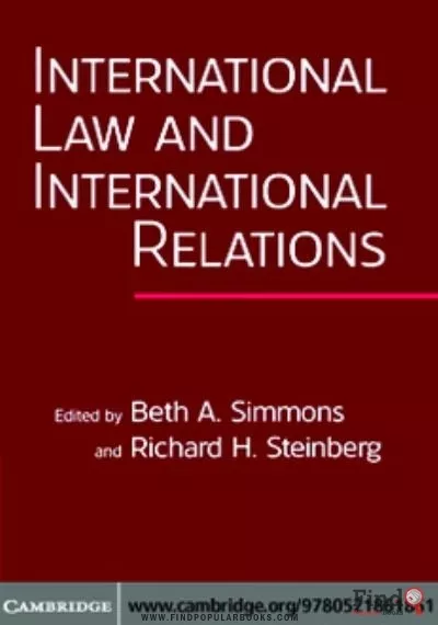 Download International Law And International Relations PDF or Ebook ePub For Free with Find Popular Books 