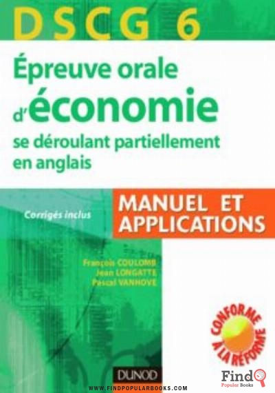 Download Epreuve Orale D'économie Se Déroulant Partiellement En Anglais : DSCG 6 PDF or Ebook ePub For Free with Find Popular Books 