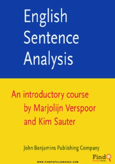 Download English Sentence Analysis : An Introductory Course PDF or Ebook ePub For Free with Find Popular Books 