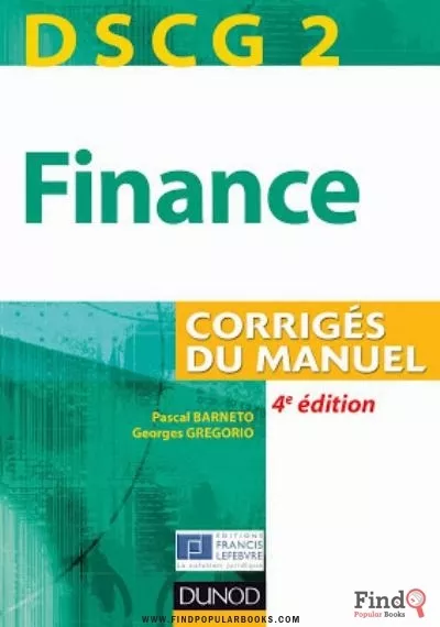 Download DSCG 2 Finance - Manuel Et Applications PDF or Ebook ePub For Free with Find Popular Books 